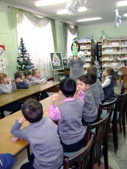 Мастер-класс в детской библиотеке им. А. Барто