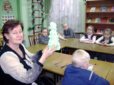 Мастер-класс в детской библиотеке им. А. Барто
